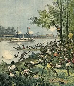 Images Dated 7th October 2011: Dahomey / Native Revolt