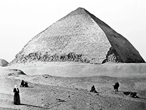 Dahshur Pyramid, Egypt, Victorian period