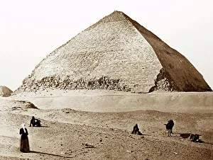 Dahshur Pyramid, Egypt, Victorian period