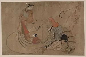 Daikoku and courtesan
