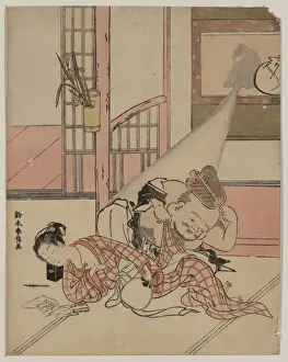 Peek Prints: Daikoku taking a peek
