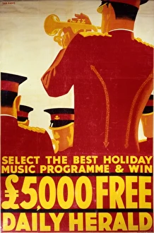 Adverts Gallery: Daily Herald competition poster