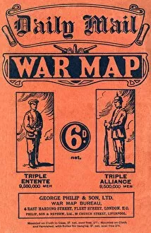 Alliance Gallery: Daily Mail War Map, WW1