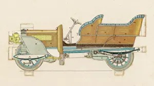 Daimler Prints: Daimler c. 1909