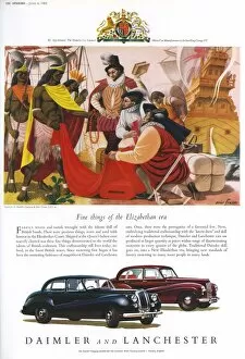 Images Dated 7th April 2012: Daimler and Lanchester advertisement