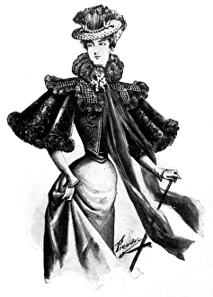 Dainty Gallery: A dainty cape, 1897