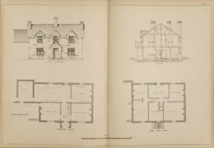 Elevations Prints: Dairy Farm on Lancashire Estate