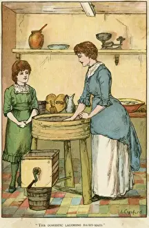 Dairymaid at Work