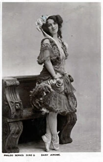 Daisy Jerome music hall mimic, comic singer and dancer