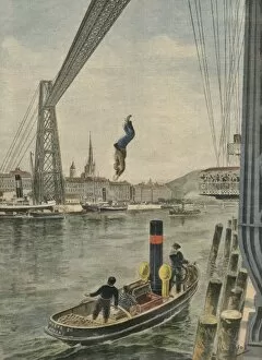 Images Dated 5th January 2011: Dalay Dives Off Bridge