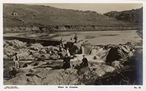 Utility Prints: Dam on River Cosquin, Argentina, South America