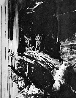 Air Plane Prints: Damage to the 78th and 79th Floors, Empire State Building, N