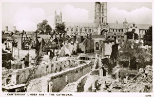 Airraid Gallery: Damage to Canterbury during WW2 - Baedeker Blitz