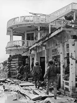 Viet Prints: Damaged Building