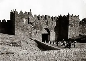 The Damascus Gate, Jerusalem circa 1880s