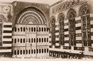 Tiling Prints: Damascus, Interior of the Maison Ambar - Syria