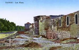 Flee Prints: Damascus, Syria - Ancient Walls (St. Pauls escape)