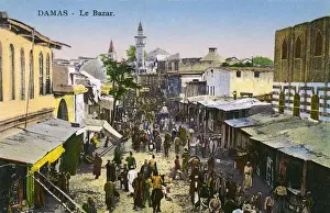Minaret Prints: Damascus, Syria - The Bazar