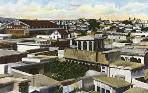 Damascus Prints: Damascus, Syria - panoramic View - Rooftops