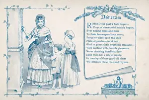 Dedication Prints: Dame Marjorie book, Dedication