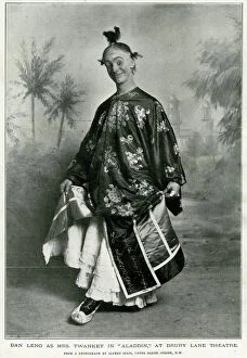 Aladdin Gallery: Dan Leno as Mrs. Twankey 1897