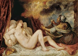 Titian Collection: Danae receiving the Golden Rain