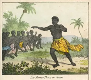 Clapping Prints: Dance, Congo