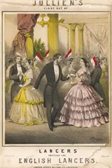 Crinolines Prints: Dance, English Lancers