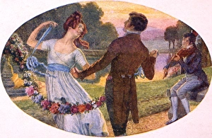 Accompany Gallery: Two Dance in Garden