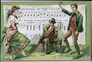 Bare Foot Prints: Two Dance an Irish Jig