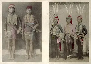 Formosa Prints: A dance of the natives of Formosa (now Taiwan) Date: circa 1890s