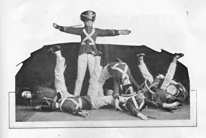 The Dance of the Wooden soldiers, July 1925. Posed by pupils of the Ethel