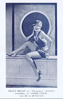 Chez Prints: Dancer American Billy Shaw appearing at Chez Nous cabaret