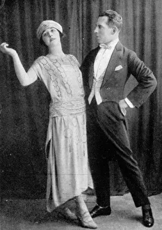 Michael Collection: The dancer Michael Rinder and partner at the Royalty Club
