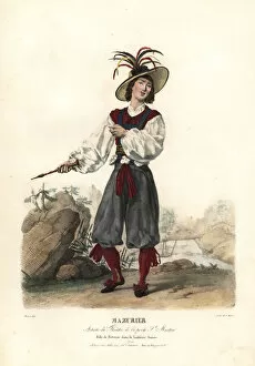 Titus Collection: Dancer and mime Charles-Francois Mazurier