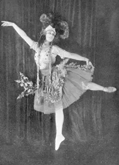 The dancer Thamar Karsavina, London, 1919