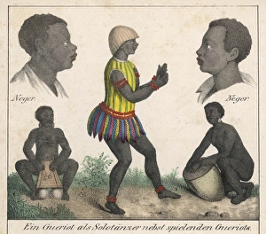 Accompaniment Gallery: Dancer, West Africa