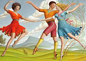 Images Dated 13th September 2010: The Three Dancers