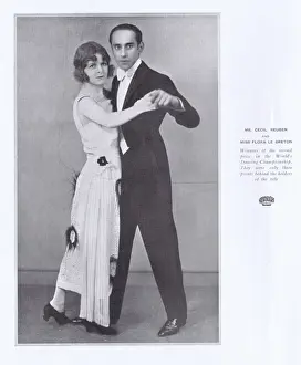 The dancers Cecil Reuben and Flora Le Breton, London, 1923