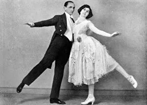 Sanders Collection: The dancers Dorothy Raymond and George Sanders, London, 1922