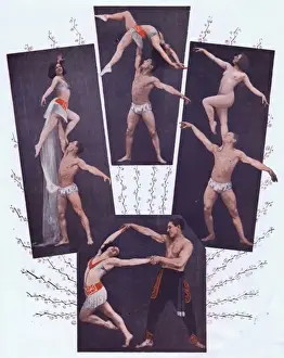 The dancers Janine and Timga, Paris, 1927