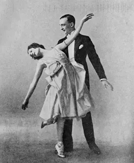 The dancers Marjorie Moss and Geroges Fontana, London, 1920