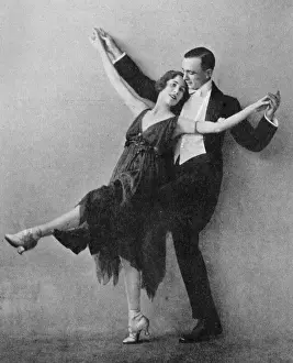 The dancers Marjorie Moss and Geroges Fontana, London, 1920