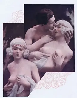 Brochure Prints: The dancers Roseray and Capella, Paris, 1920s