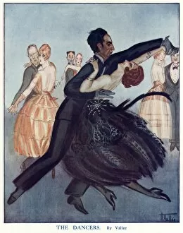 Tango Gallery: The Dancers by Vallee