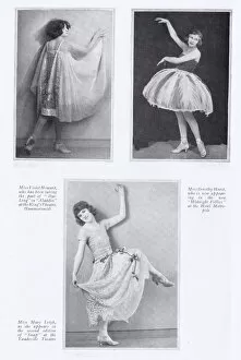 Images Dated 9th May 2016: Three dancers: Violet Howard, Mary Leigh and Dorothy Hurst