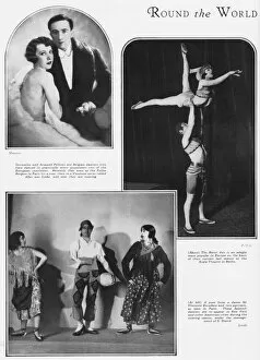 Dancers from around the world, 1929