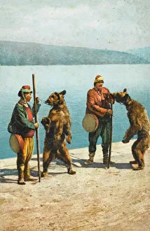 Istanbul Collection: Dancing Bears - Constantinople, Turkey