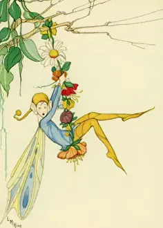 Swings Prints: Dancing fairies