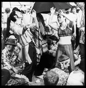 Drugs Prints: Dancing Hippies, 1967